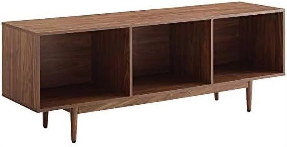 Walnut Record Storage Cabinet K852