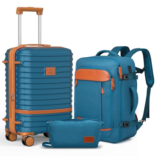 Expandable Carry on Luggage Suitcase with Spinner Wheels F271