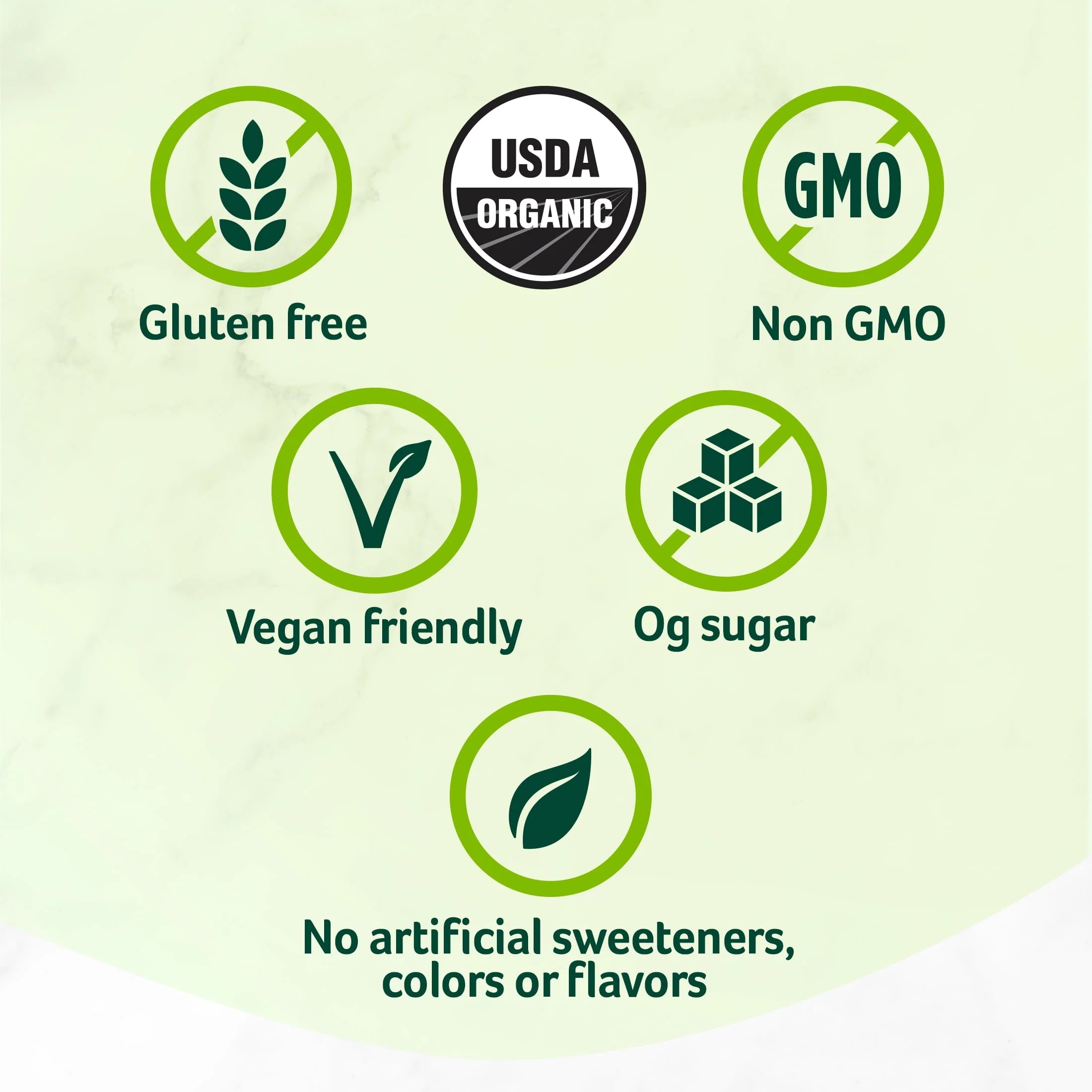 Organic Greens Superfood Supplement Powder Blend, Unflavored, 8.57 oz, 24 Servings B170032
