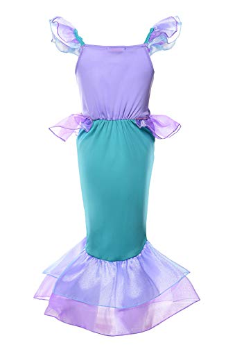 Girls Princess Mermaid Costume Dress V748