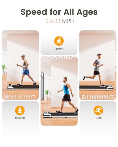 2.5 HP Portable Walking Treadmill with Remote Control and LED Display H1520