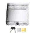 Acrylic Clear Large Thermostat Lock Box with Key, 7.3 x 4.7 x 2.2 inch M656