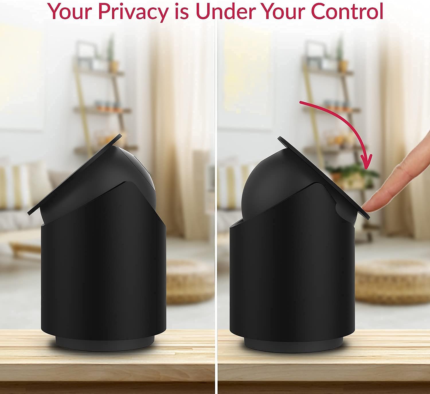 2K WiFi Indoor Security Camera 360-degree with Night Vision, 2-Way Audio, 2pc W388