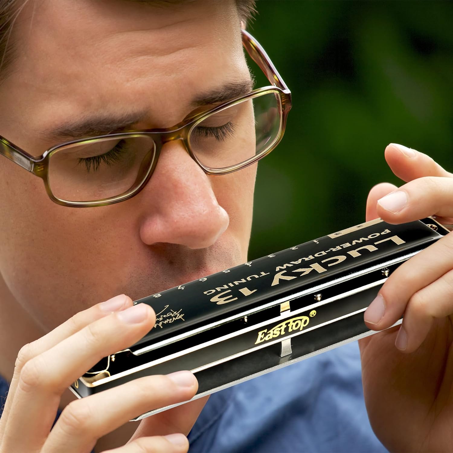 13 Holes Diatonic Harmonica C key K4136