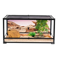 Glass Reptile Terrarium 50 Gallon 36" x 18" x 18" with Screen Ventilation G199