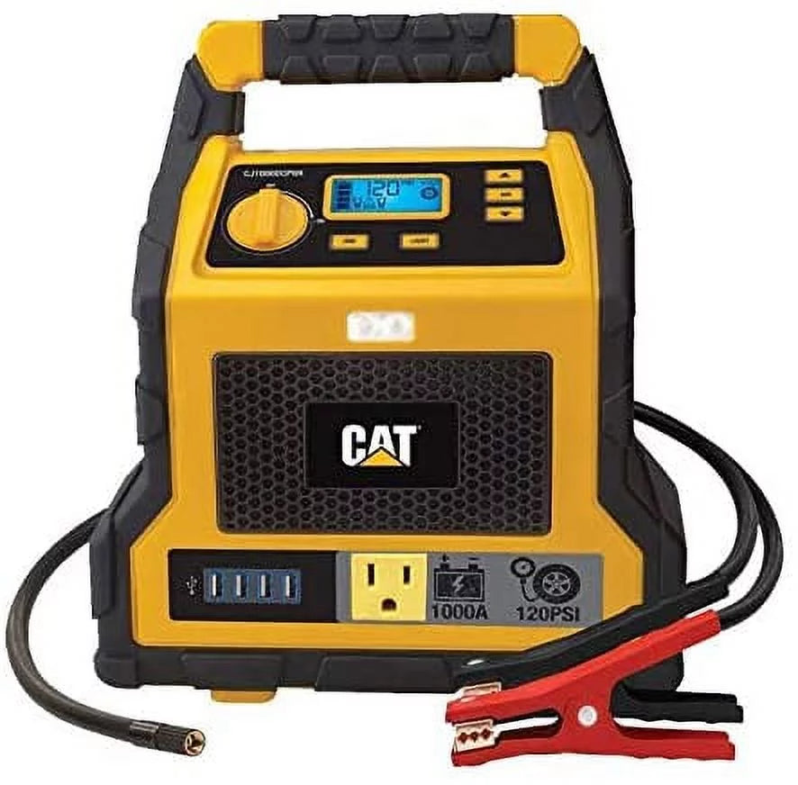 3-in-1 1000Amp Power Station with Jump Starter and Compressor I546