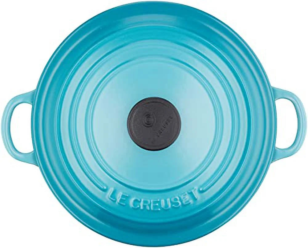 Caribbean Blue Cast Iron Enamel Pot 20 cm Y81209