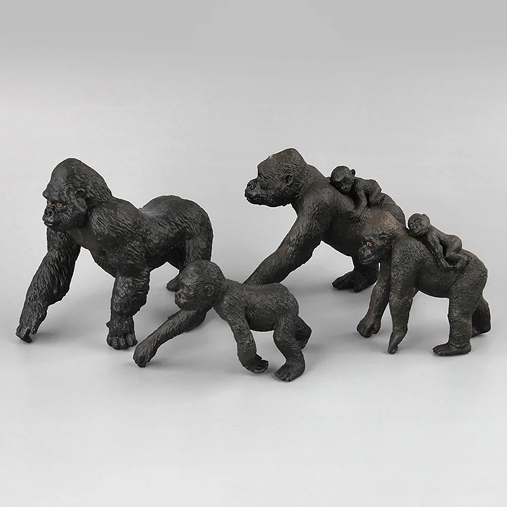 Simulation Gorilla Action Figure Solid Model Educational Toy P32218