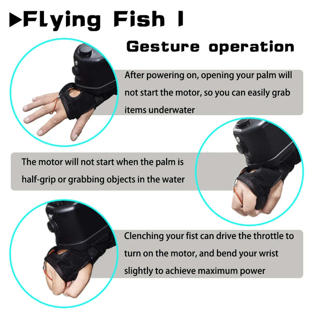 Electric Underwater Scooters for Snorkeling Swimming Equipment R7034
