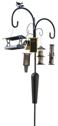 Birdfeeder Pole and Hooks W98108
