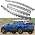 Car Window Visor Vent Shade Deflector Sun/Rain/Fog Guards A26321
