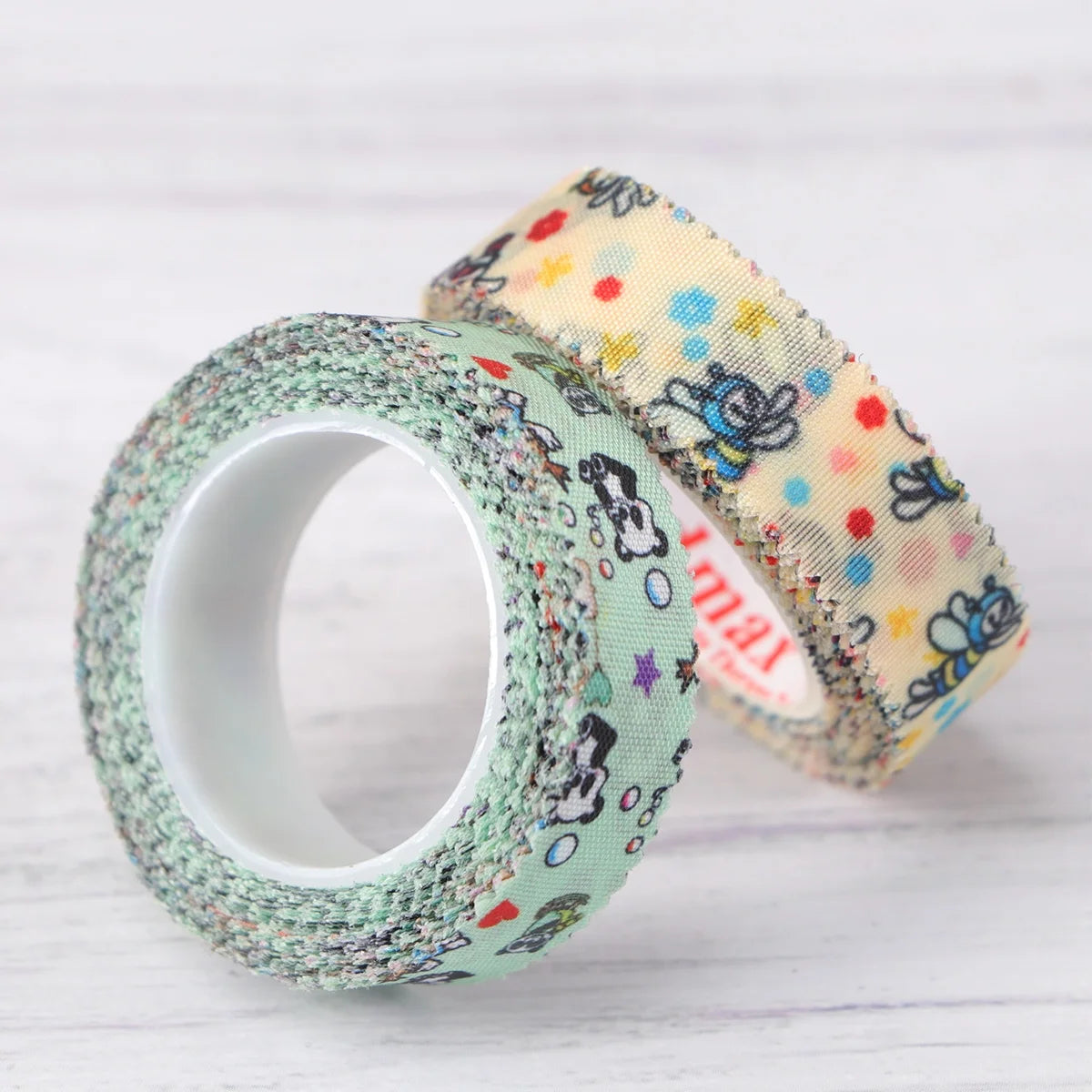 Cotton Guzheng Finger Tape 2 Roll Tearable Silk Adhesive Tape L503