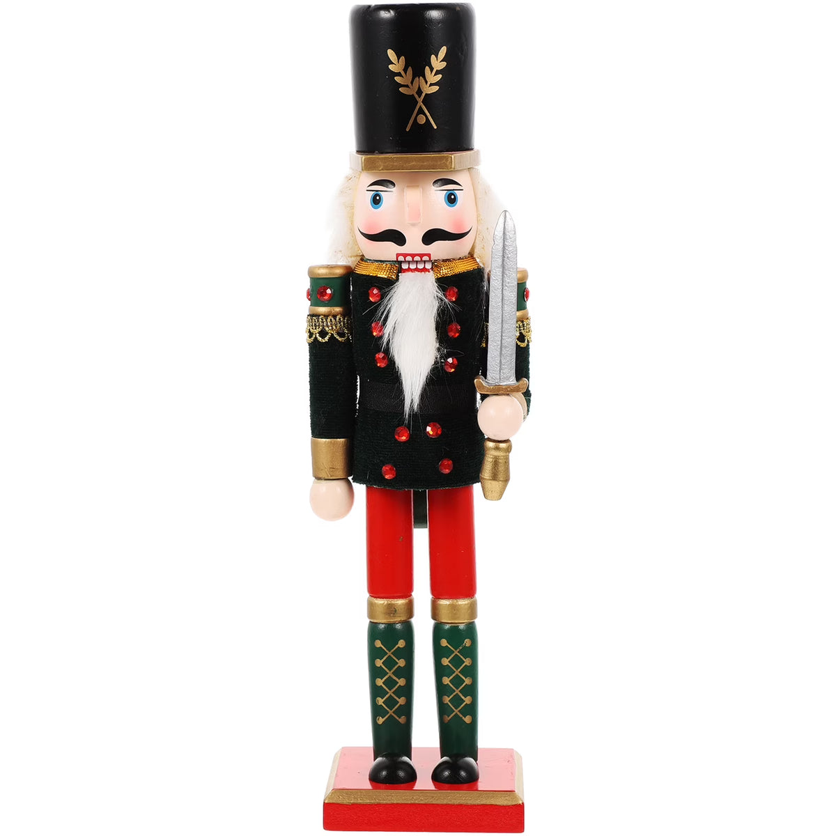 Walnut Wooden Nutcracker Doll Christmas Decorations Z269