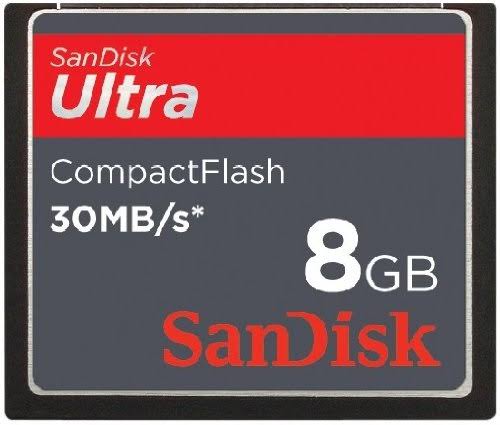 SanDisk Ultra II CompactFlash 8 GB Memory Card T13339