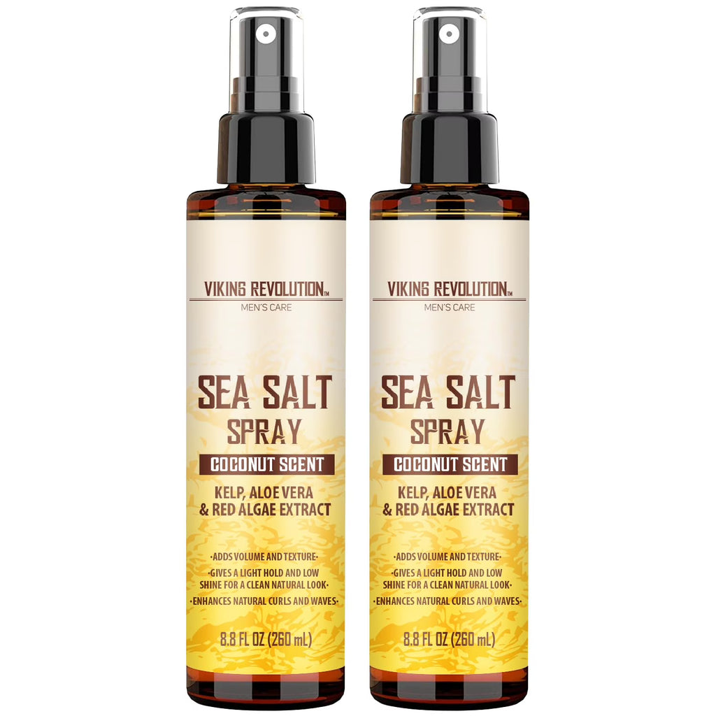 Sea Salt Spray for Hair, Coconut, 8 oz, 2 Packs D417692