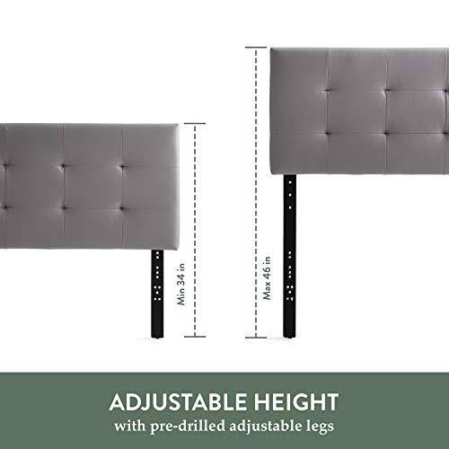 White Faux Leather Headboard K2804