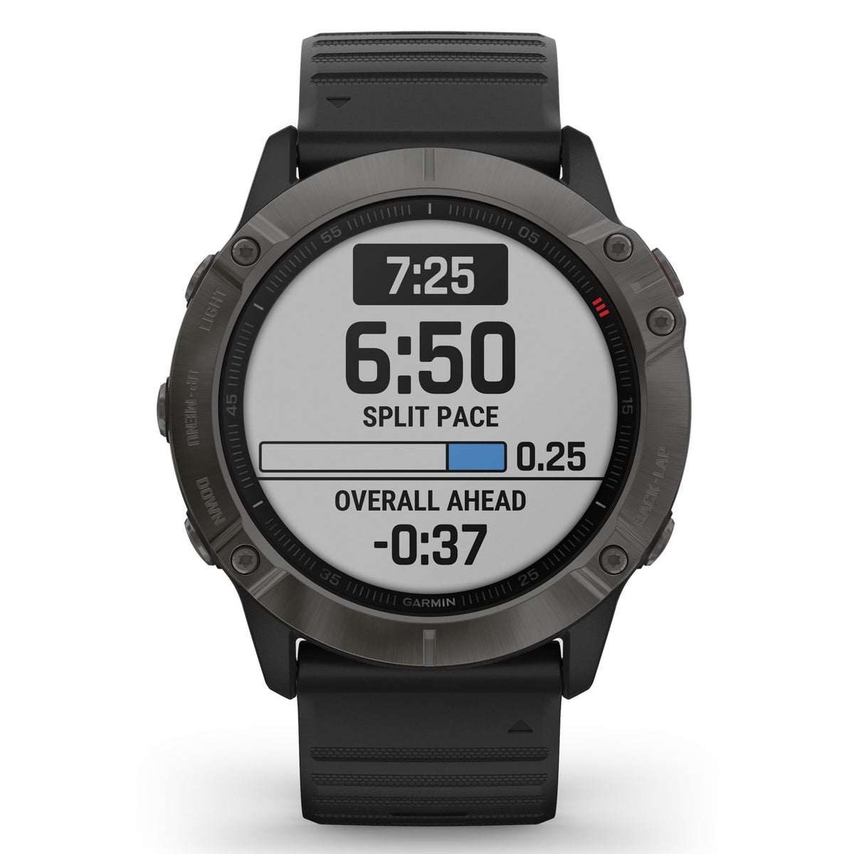 Carbon Gray DLC Sapphire Watch with Black Band K586385
