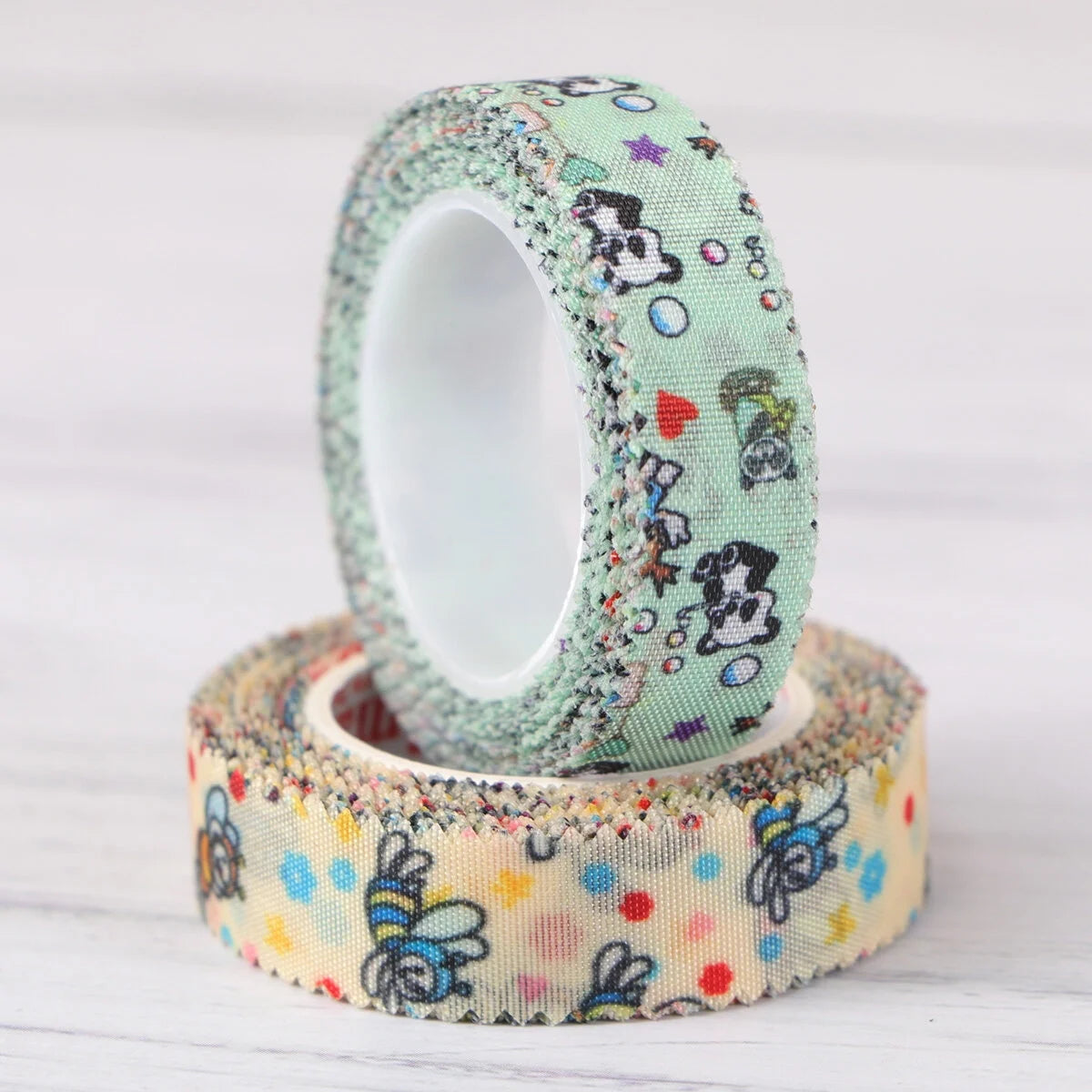 Cotton Guzheng Finger Tape 2 Roll Tearable Silk Adhesive Tape L503