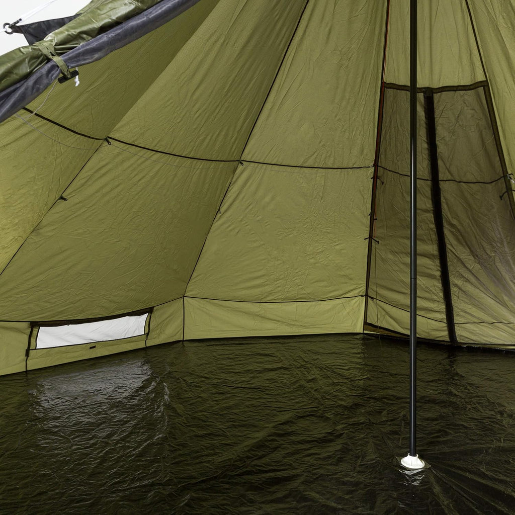 12 Person Teepee Camping Tent with Vented Roof Y682480