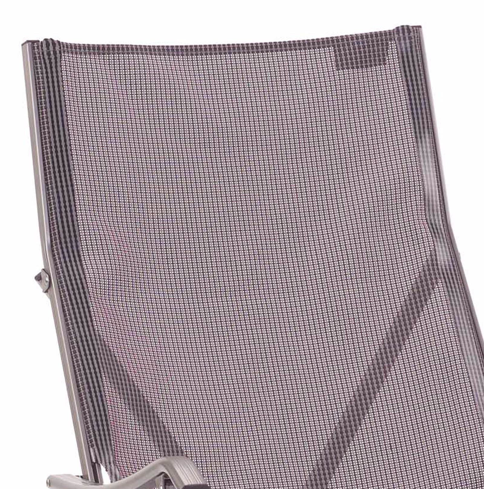 Gray Sling Chair with Drink Holder R527352