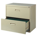 Putty 2 Drawer Steel Lateral File Cabinet M17424