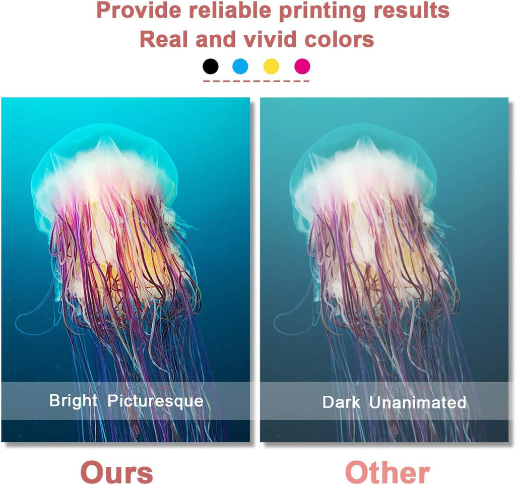 4 Pack High Yield CF410X CF411X CF412X CF413X Toner Cartridge Replacement for HP Color Pro M452 M477 MFP M60298