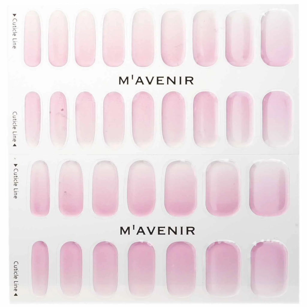 32pcs Pink Marble Nail Sticker O986167