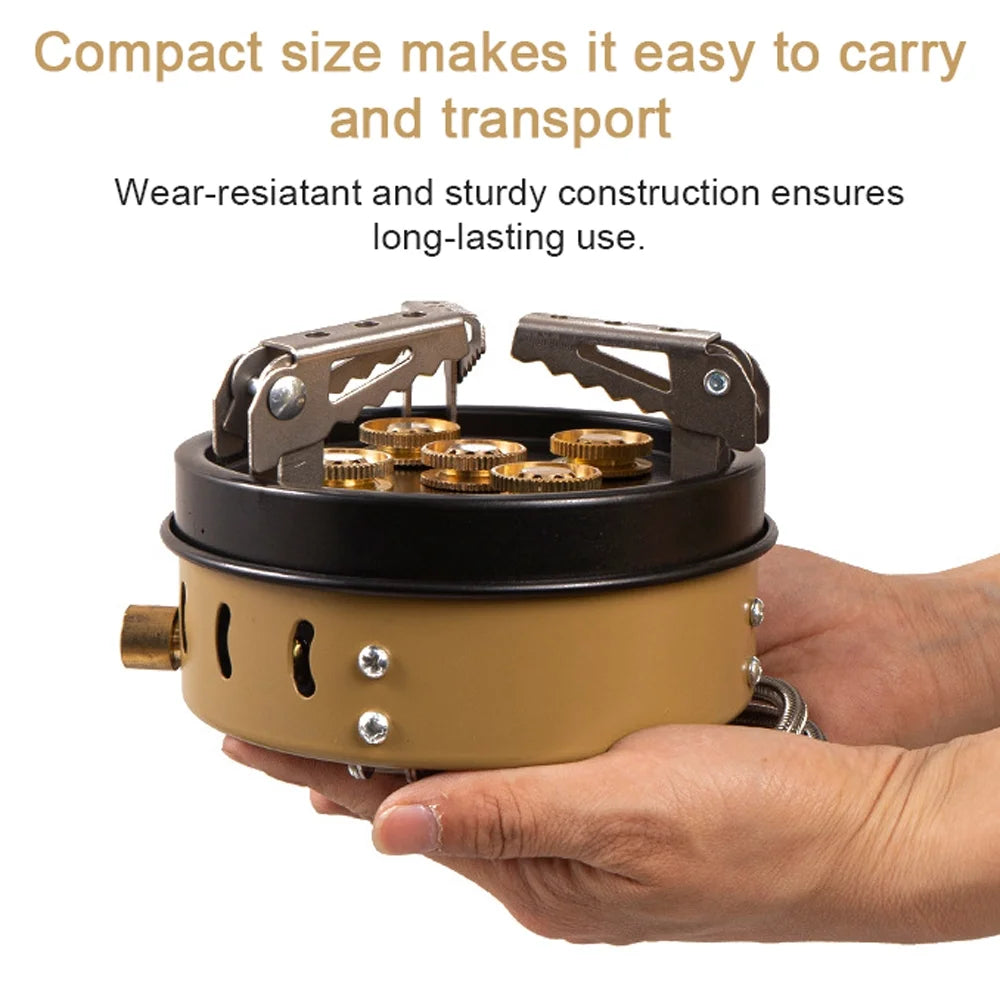 Portable Outdoor Camping Stove, Foldable Gas Cooker B342