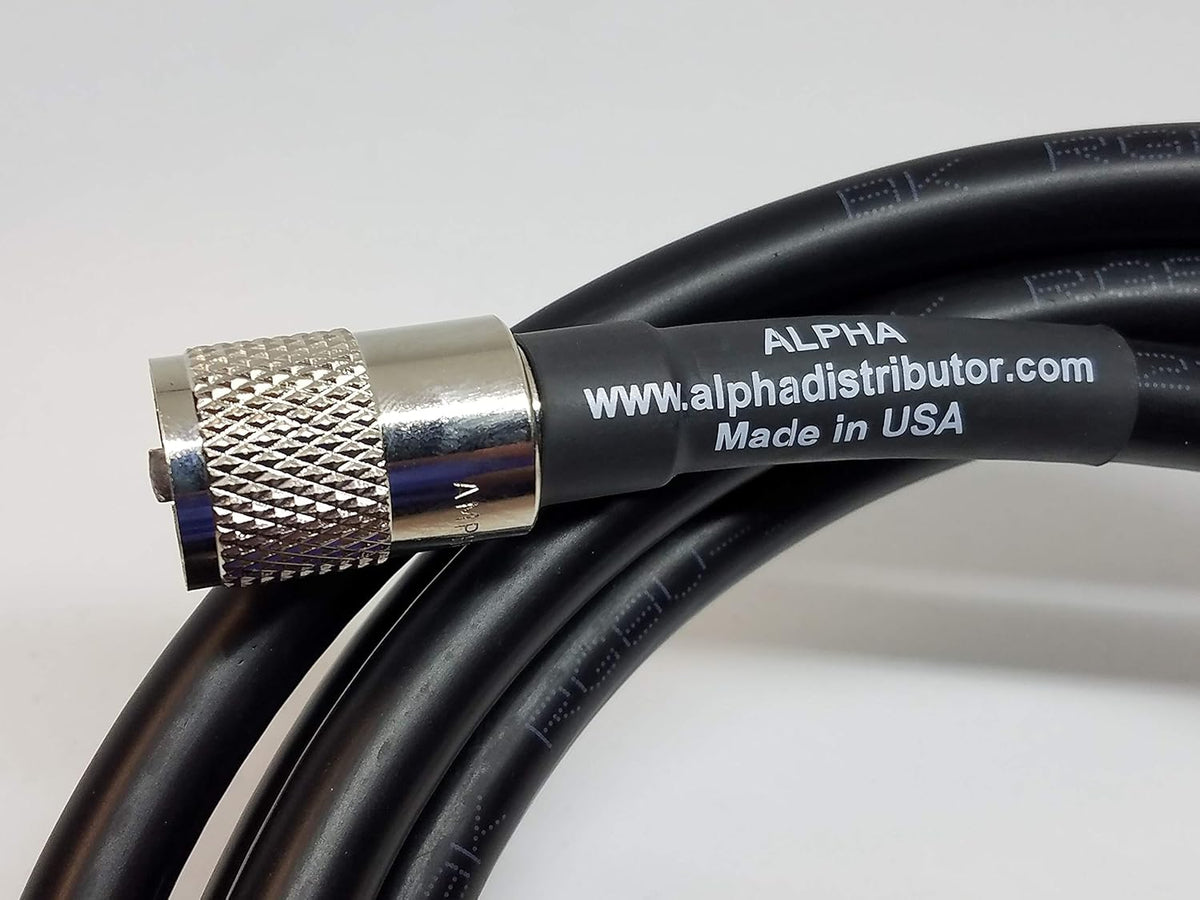 100ft RG8u Coax Cable with PL259s Attached Q5812