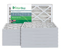 12x25x2 Pleated AC Furnace Air Filter, Pack of 12 S64022