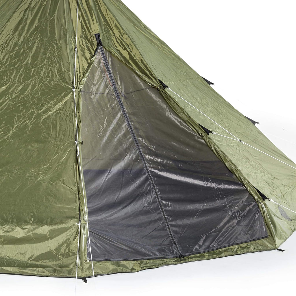 12 Person Teepee Camping Tent with Vented Roof Y682480