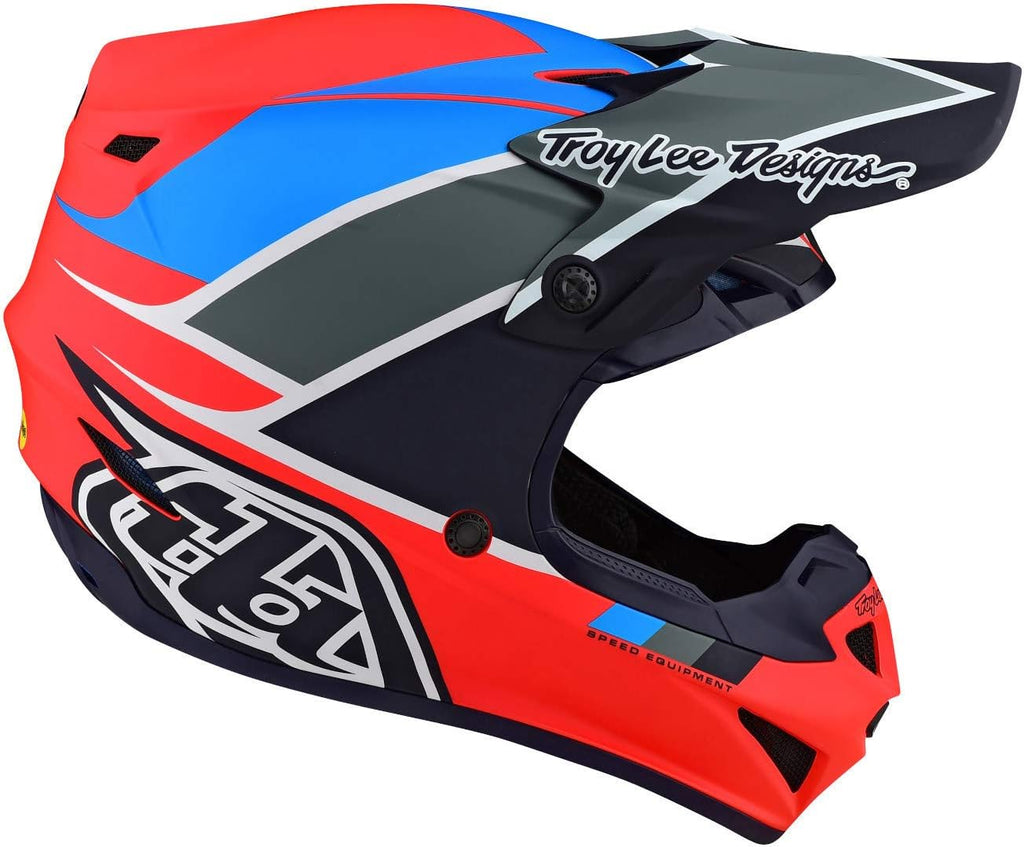 Orange/Navy Youth Helmet with MIPS S58611