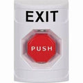 White Safety Switch with Momentary Button J24288