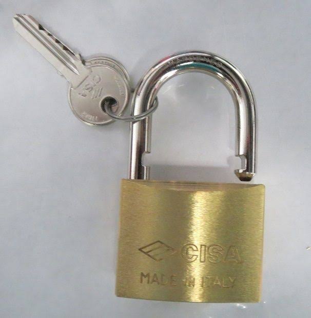 50mm Keyed Alike Brass Padlock 6pcs Y5872