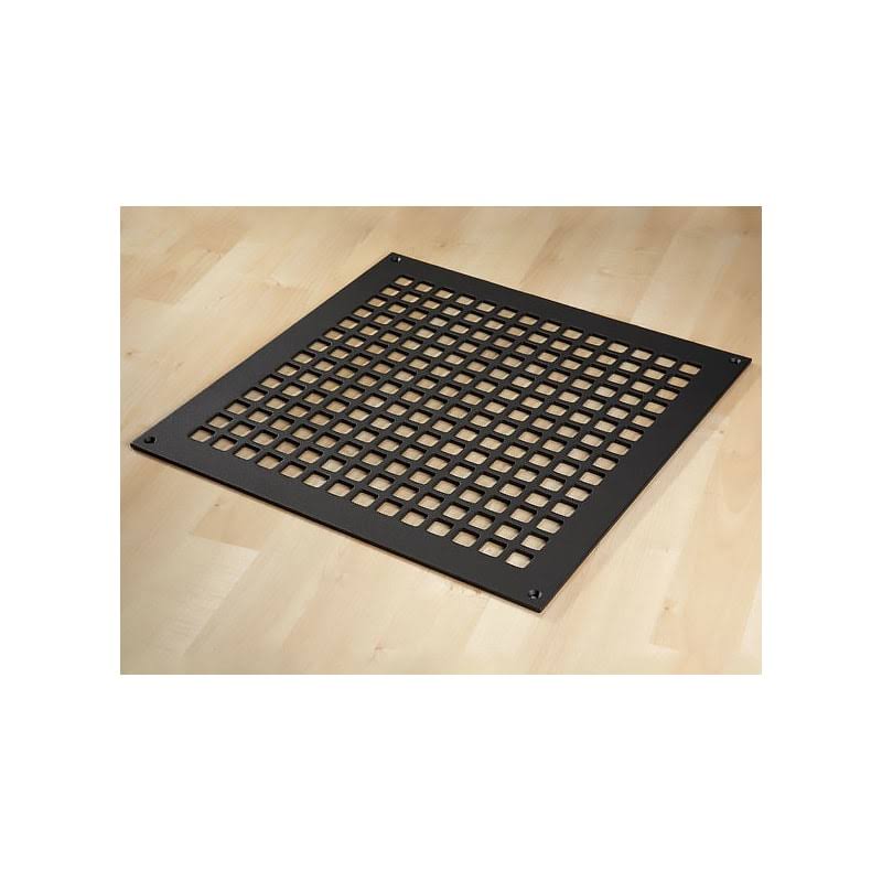 Black Steel Floor Grille P2606