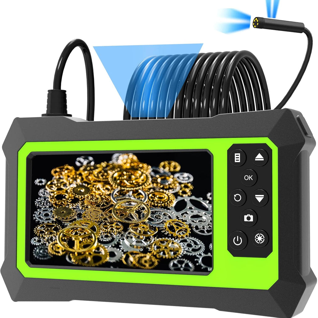 23FT 1080P IP67 Waterproof Endoscope Camera with 4.3 Inch LCD Screen E318310