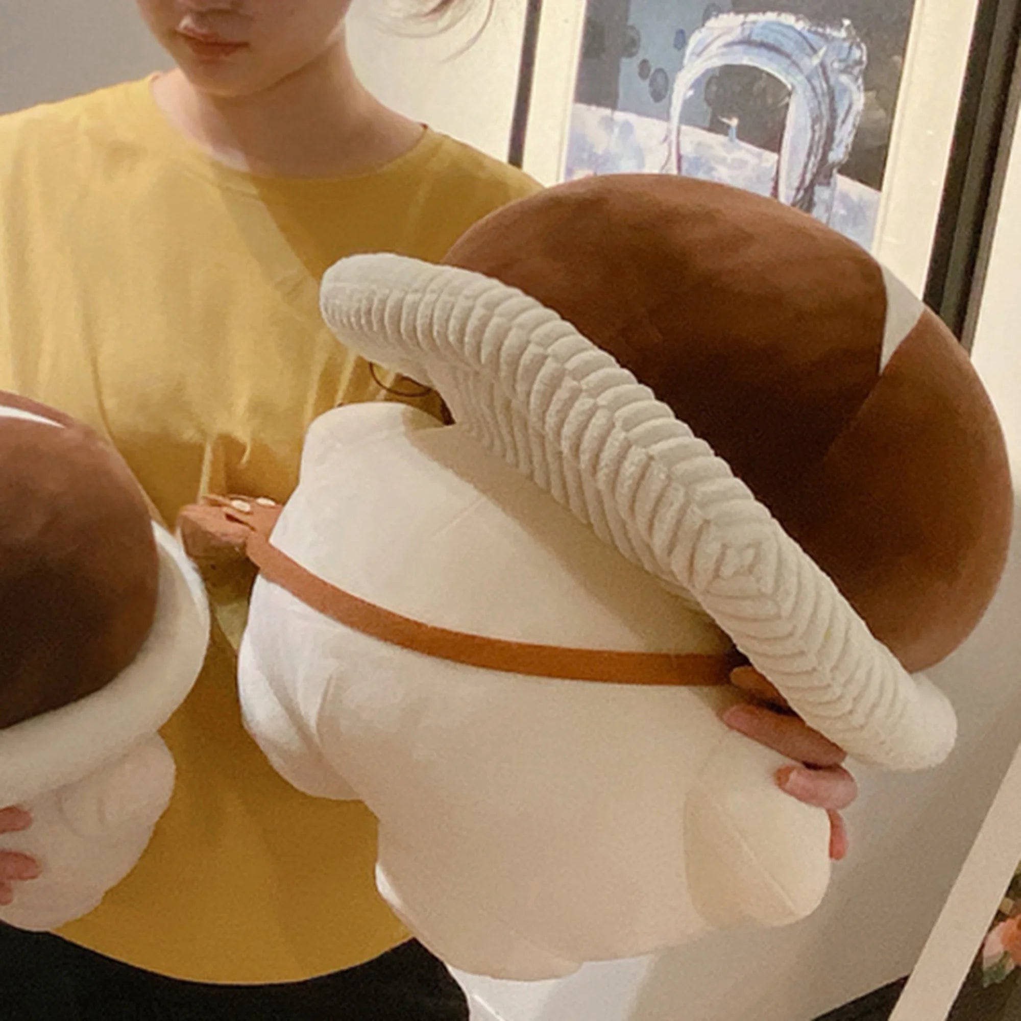 Mushroom Plush Stuffed Toys Shiitake Pillow P16943