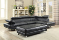 Black Sectional Sofa C177913