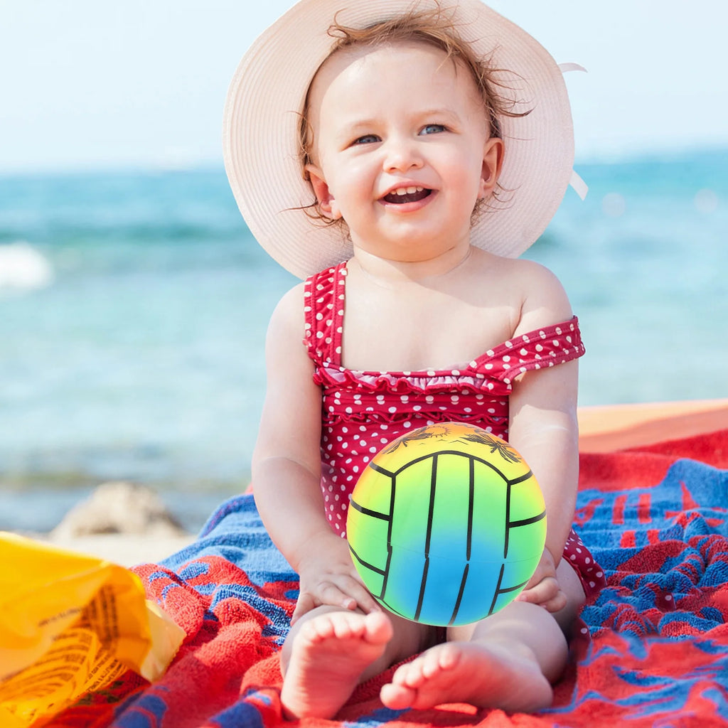 Inflatable Rainbow Volleyball Beach Ball N775