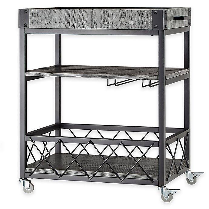 Grey Bar Cart J900189
