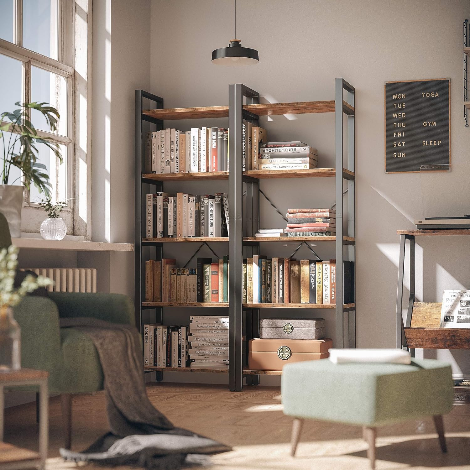 4-Tier Ladder Shelf Bookcase I708776