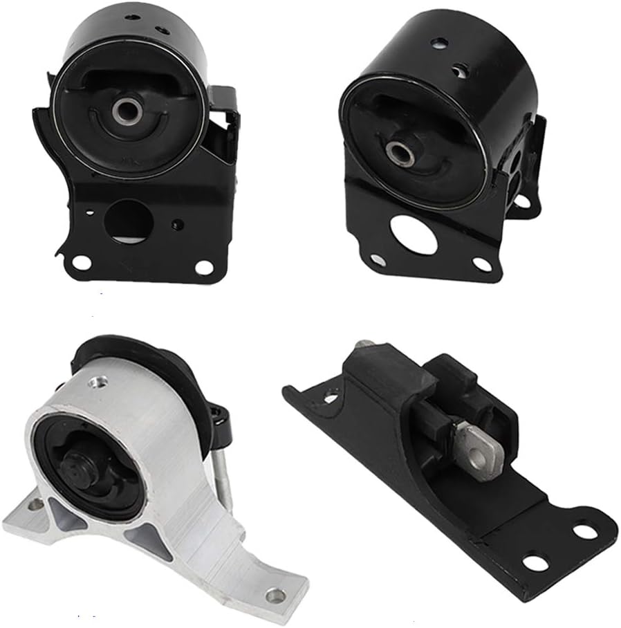 Engine Motor Auto Trans Mount Set 4Pcs Replacement for 2004 2005 2006 Maxima 3.5L with Sensor Pack of 2 M260