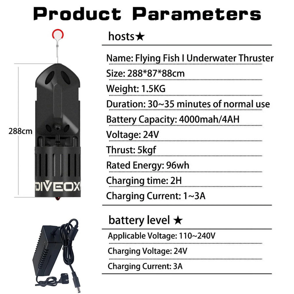 Electric Underwater Scooters for Snorkeling Swimming Equipment R7034