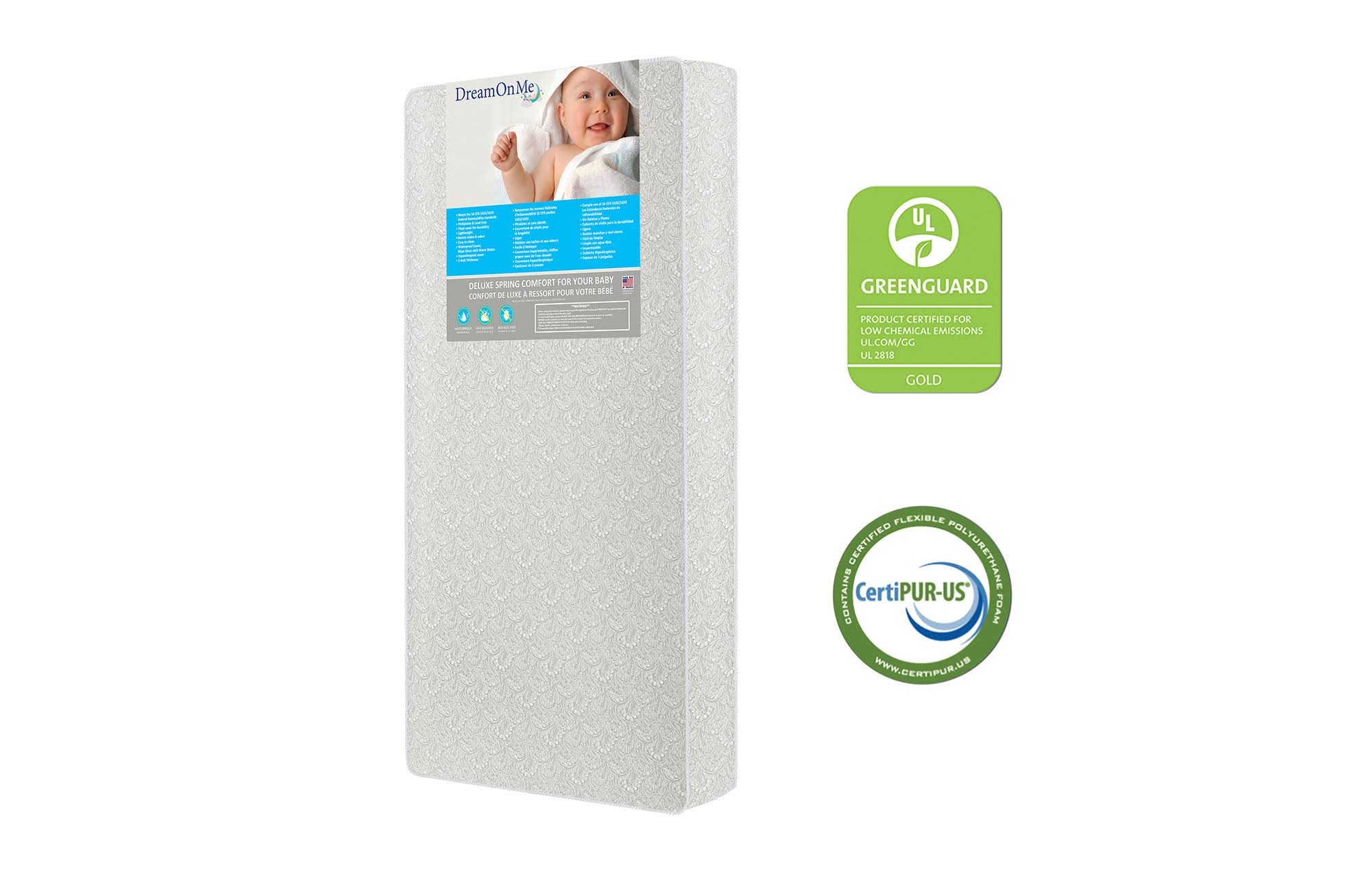 252 Coil Crib and Toddler Mattress P600750