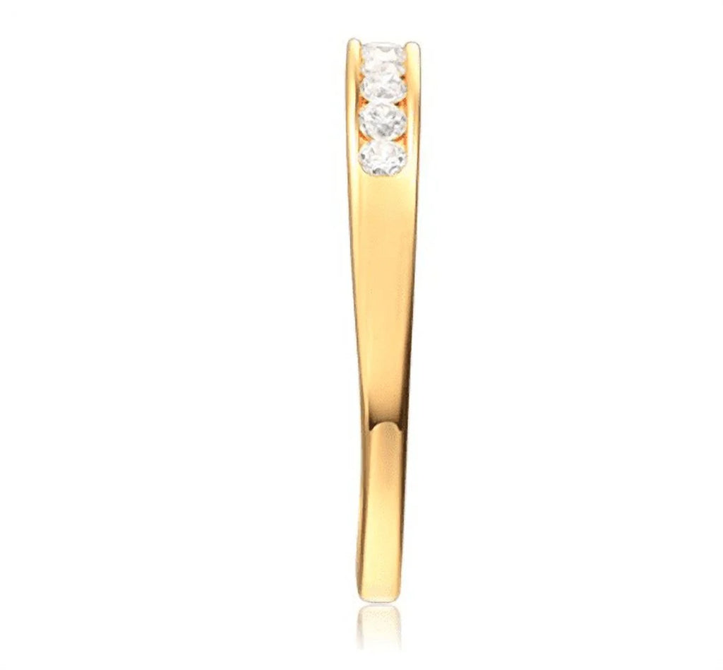 14K Yellow Gold Engagement Ring Set Z853