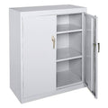 Commercial Storage Cabinet, Dove Gray, 42 in H x 46 in W x 24 in D S519979