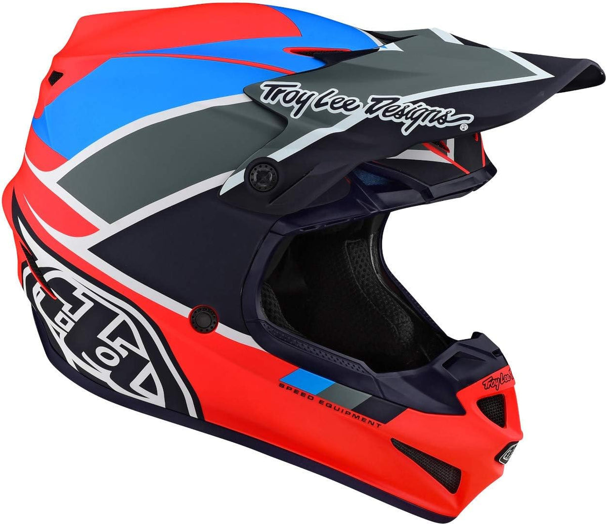 Orange/Navy Youth Helmet with MIPS S58611