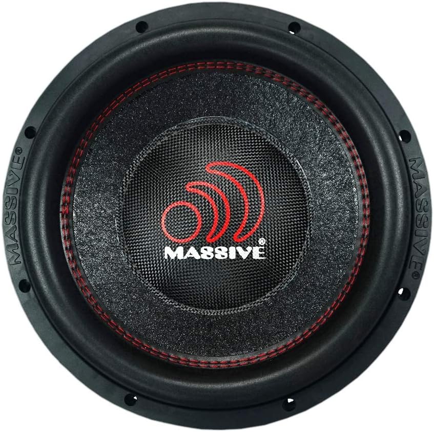 6 Inch Car Audio Subwoofer, 300 Watt RMS, Dual 4 Ohm, 2 Inch Voice Coil D144703