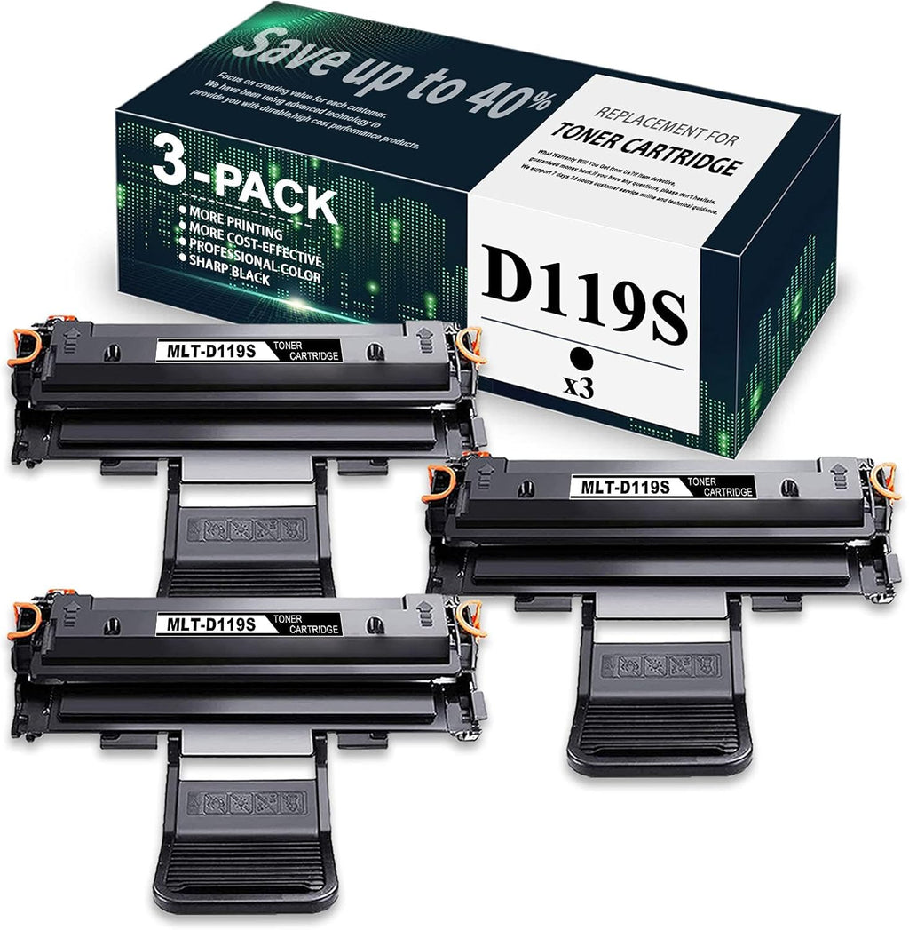 3 Pack Black Toner Cartridge V1539