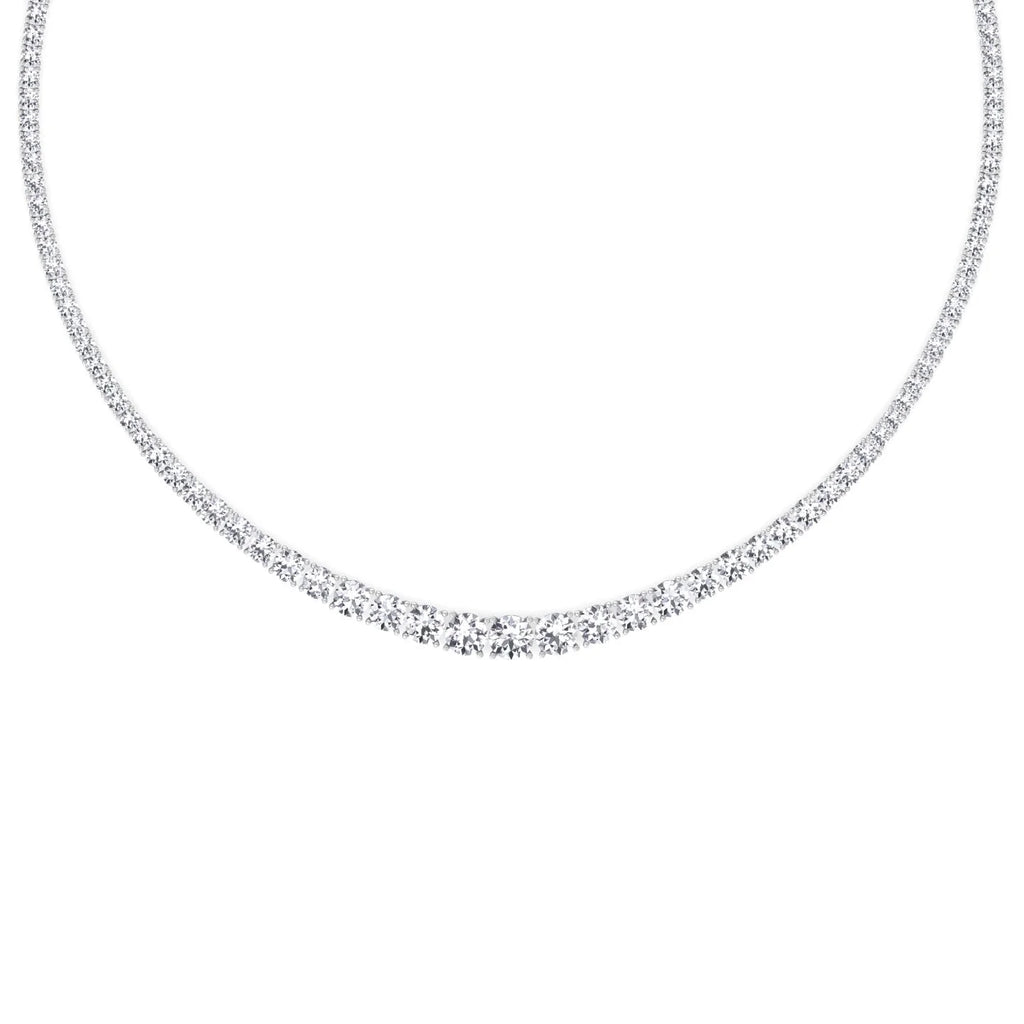 15 Carat Diamond Tennis Necklace R6086